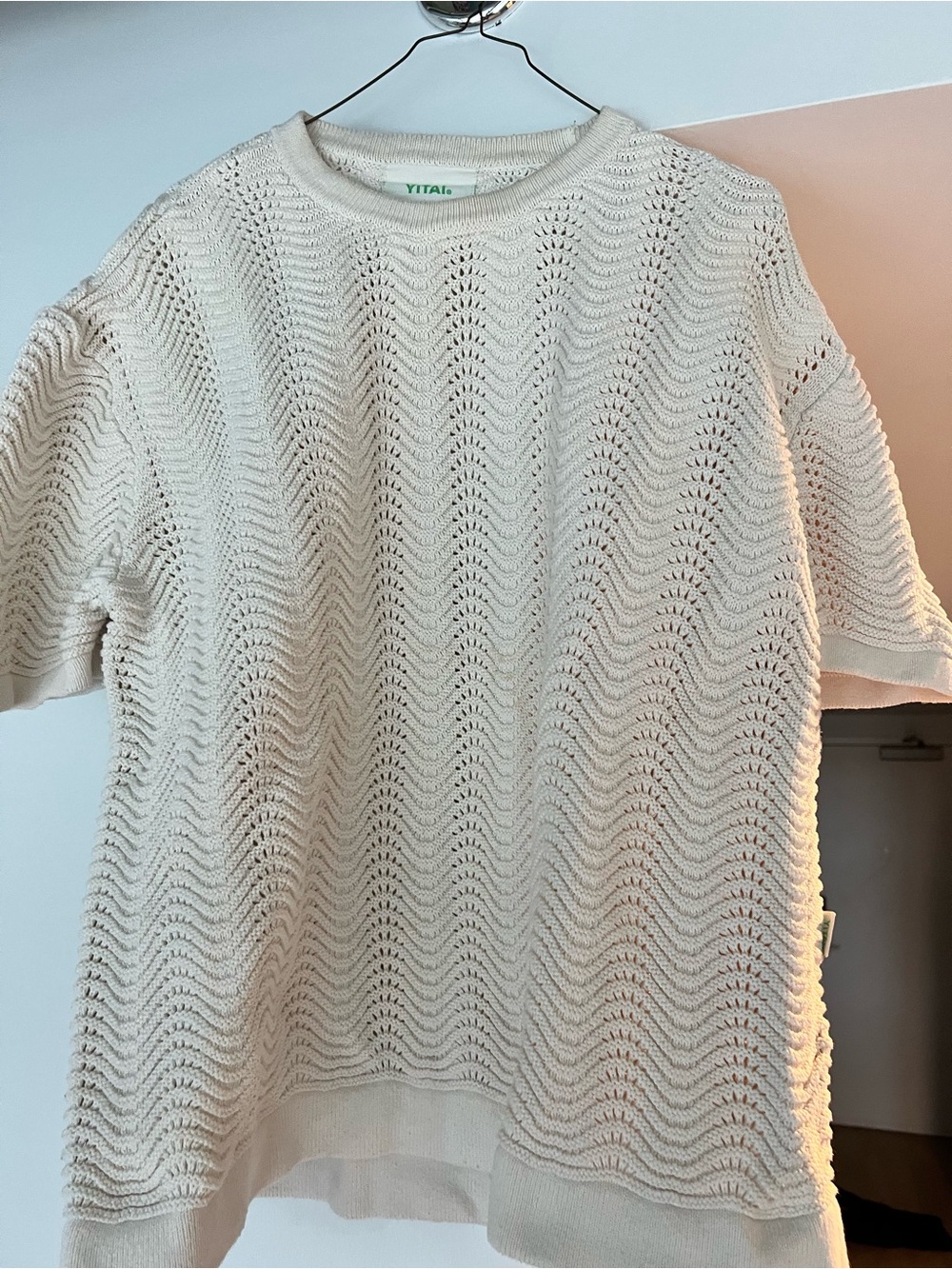 YITAI Shale Stitch T-Shirt, Size S